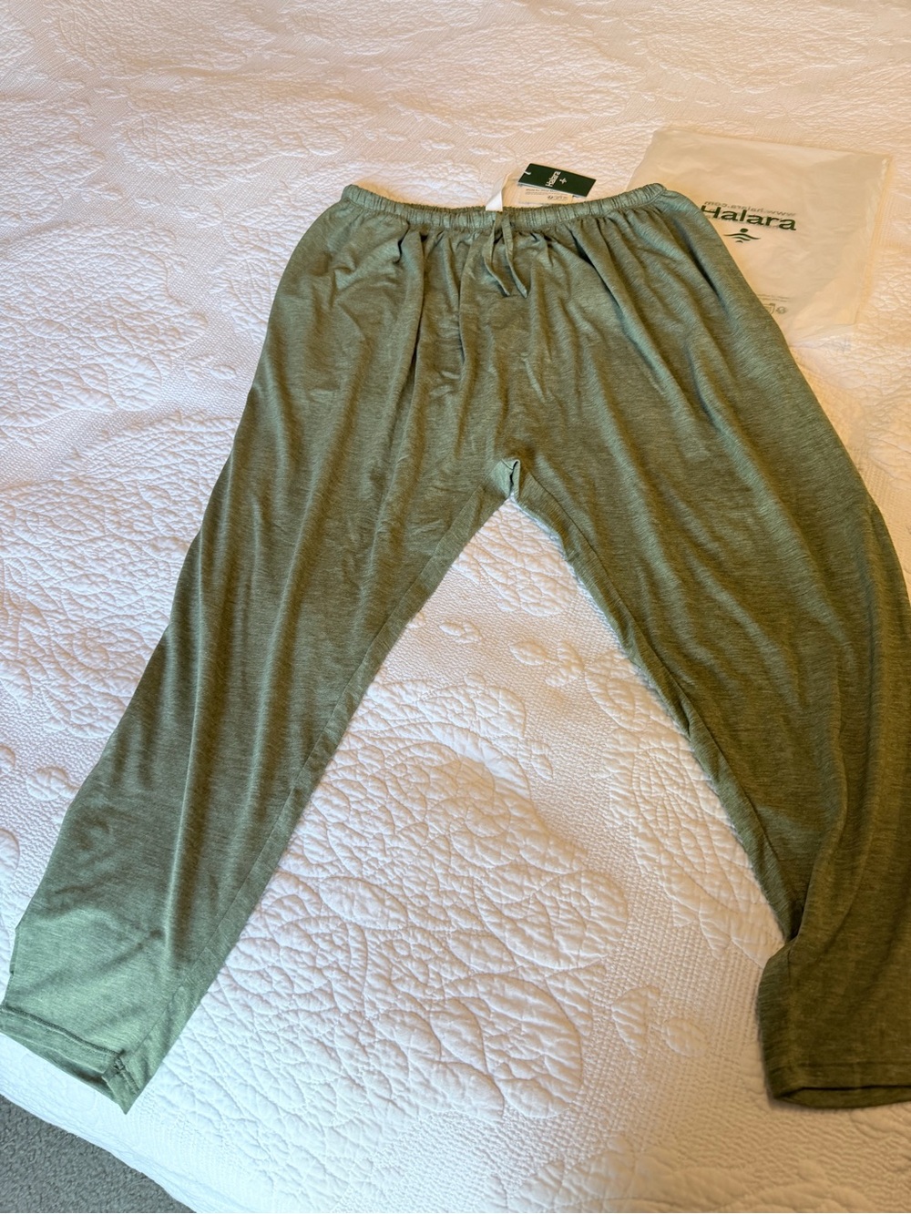 HALARA Men's Olive Green Jogger Sweatpants